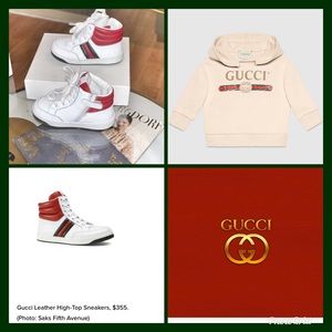 Toddler’s Gucci High Top Trainer